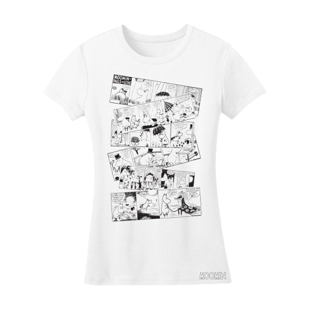 Moomins Moomin Falls In Love Junior Top Front