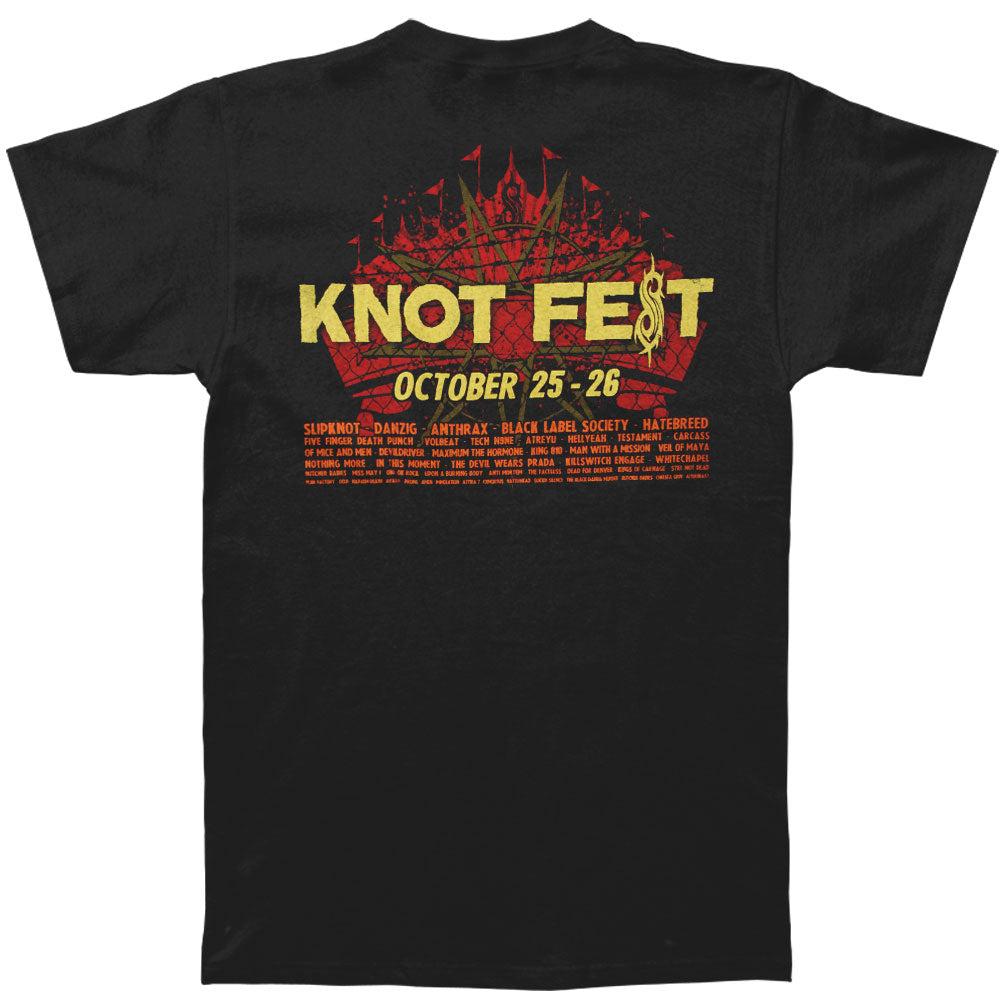 Slipknot Knotfest Brain Ripper T-shirt Back