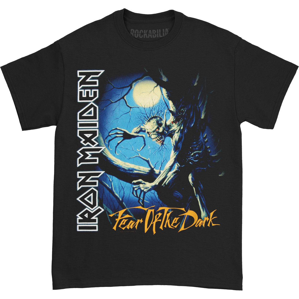 Iron Maiden Fear Of The Dark Tree Sprite T-shirt Front