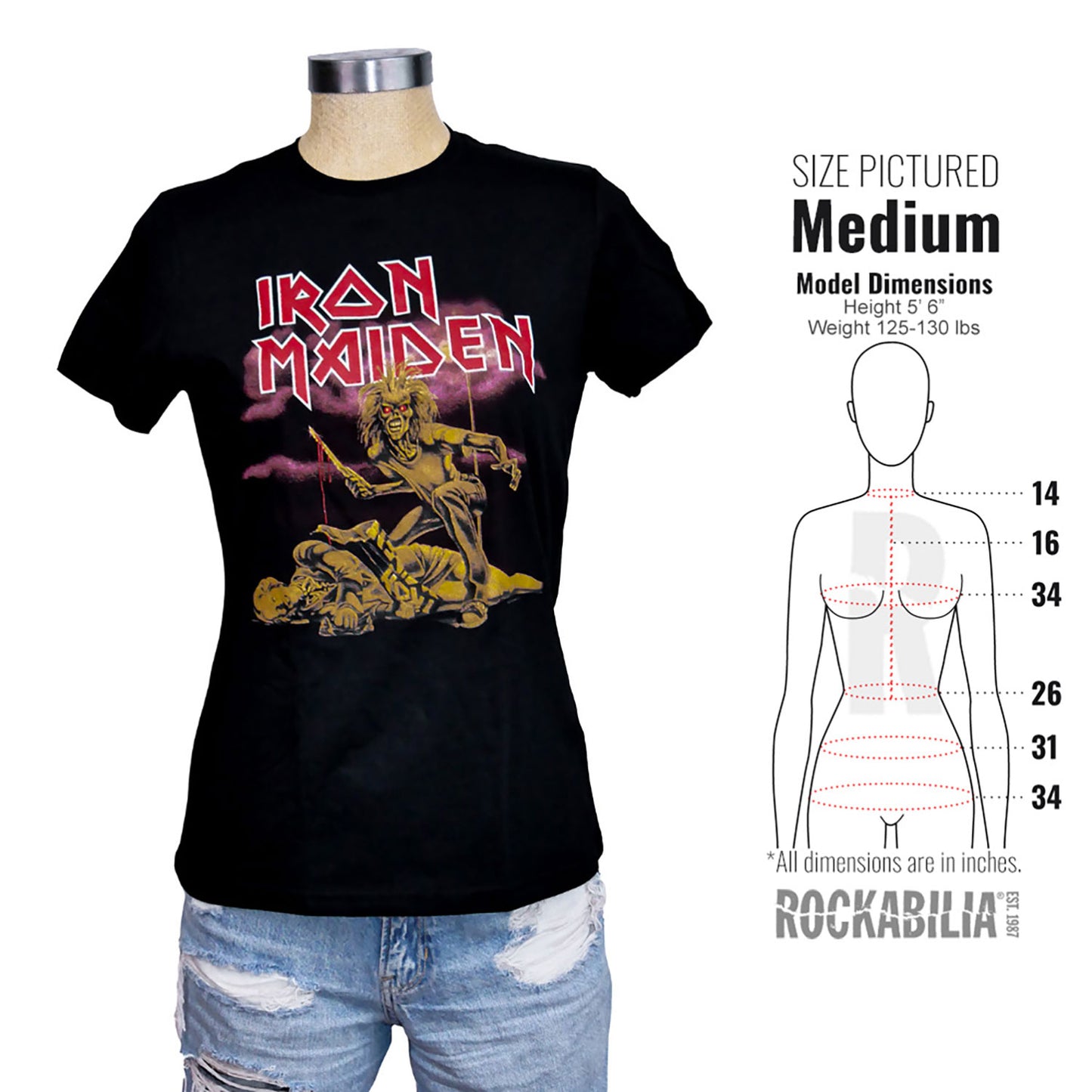 Iron Maiden Slasher Junior Top Alt 3