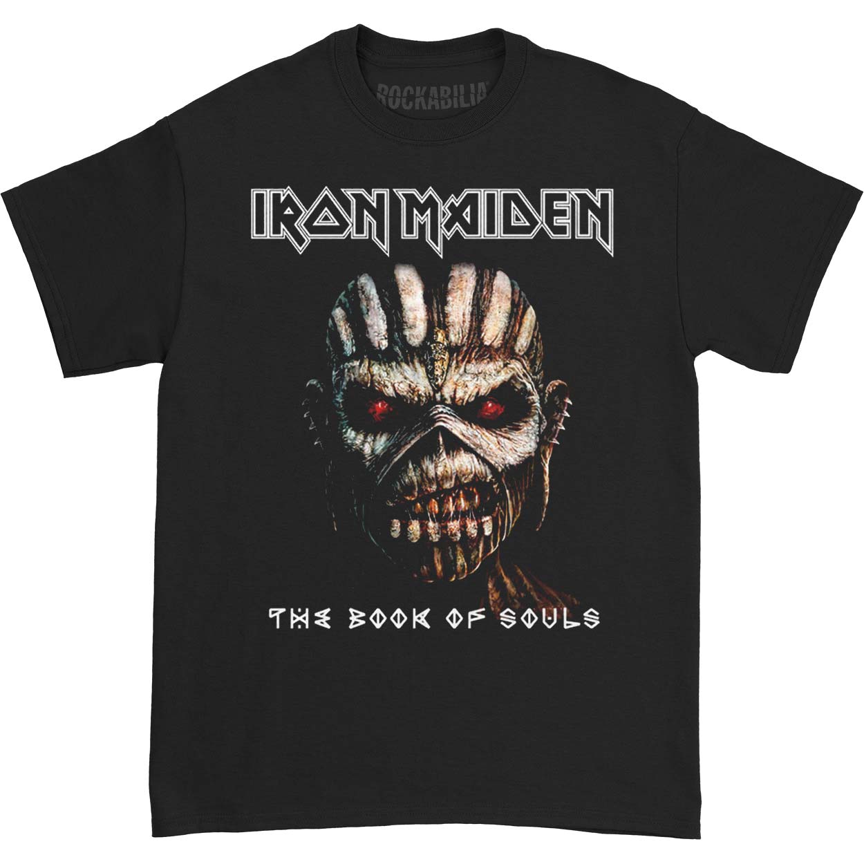 Iron Maiden The Book Of Souls T-shirt Front