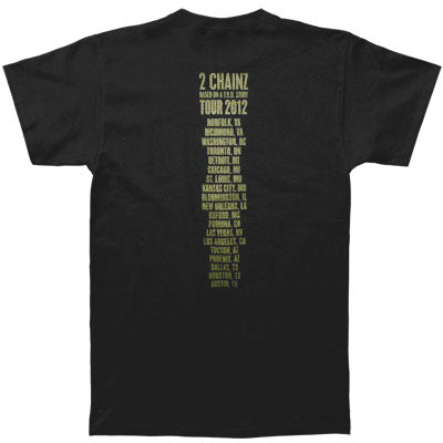 2 Chainz B.O.A.T.S. 2012 Tour T-shirt Back