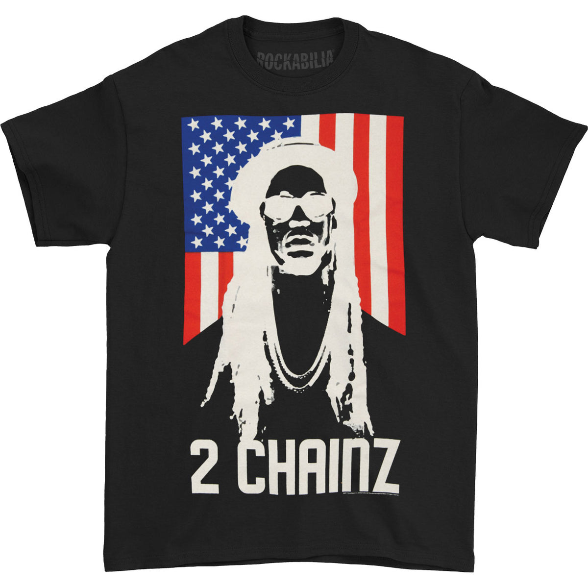 2 Chainz Flag T-shirt Front