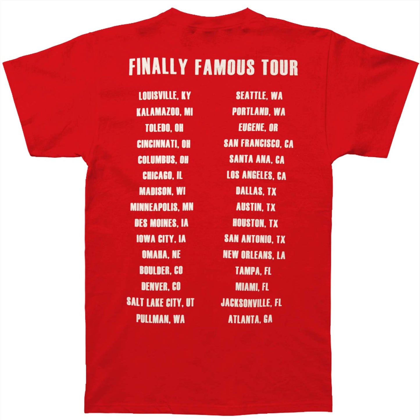 Crest Tour Slim Fit T-shirt