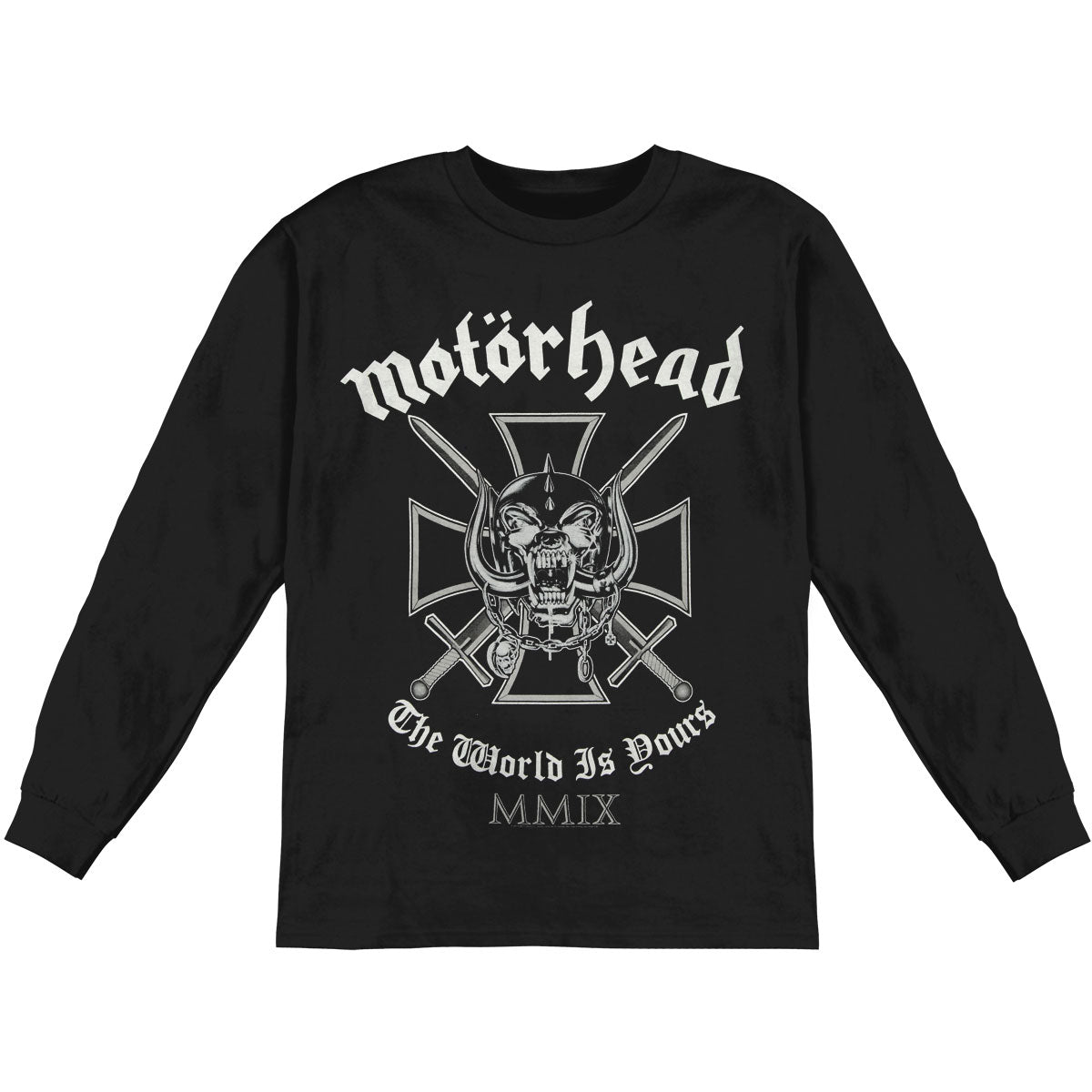 Motorhead Iron Cross Long Sleeve Front