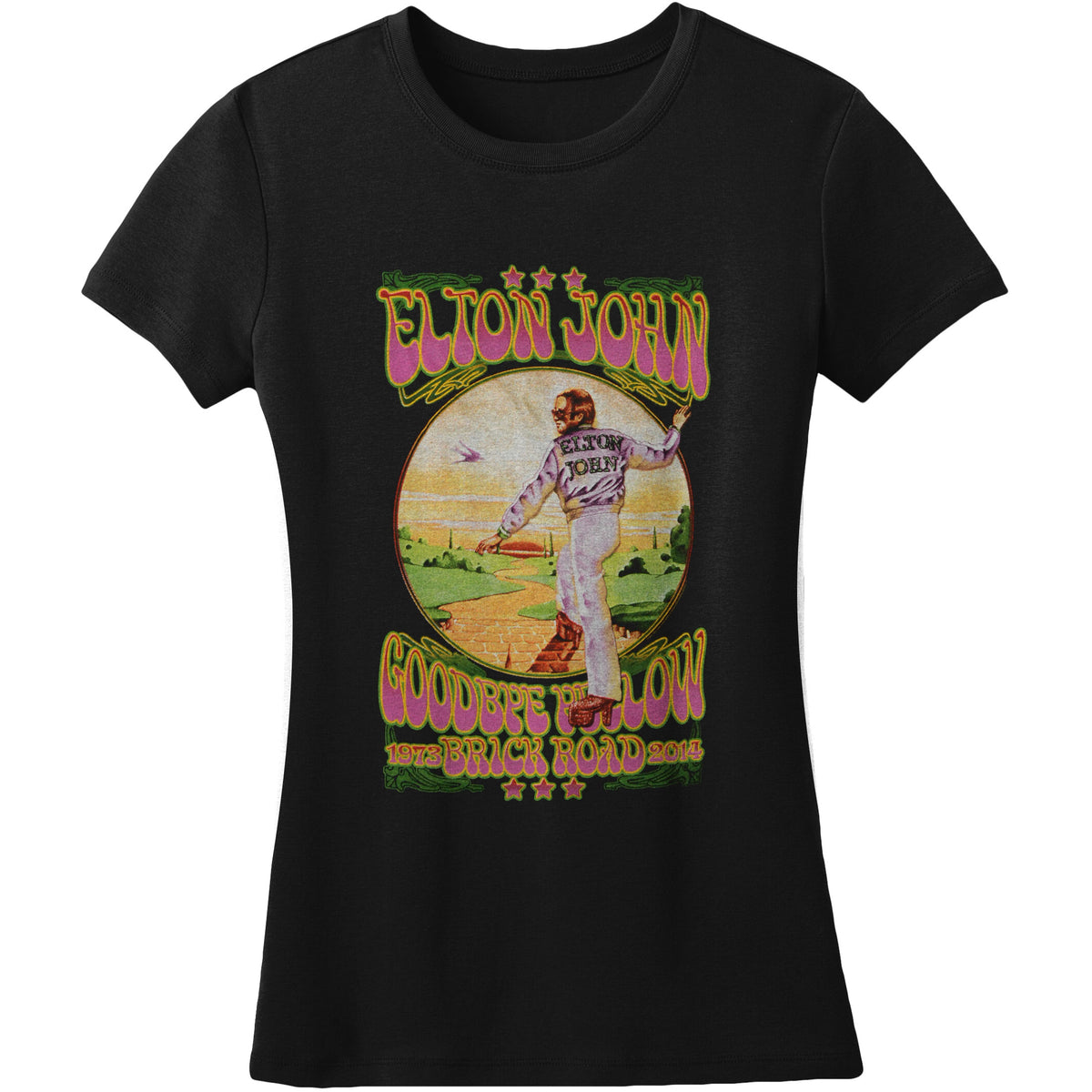Elton John G.B.Y.B.R. Vintage Junior Top Front