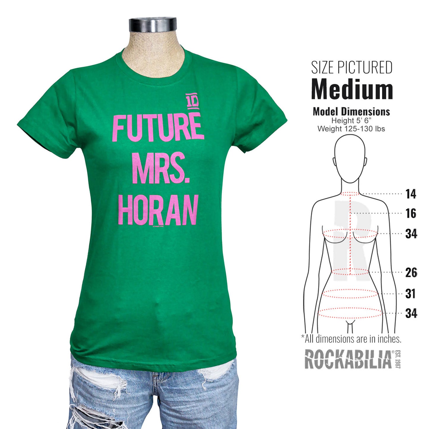 One Direction Future Mrs. Horan Junior Top Alt 3