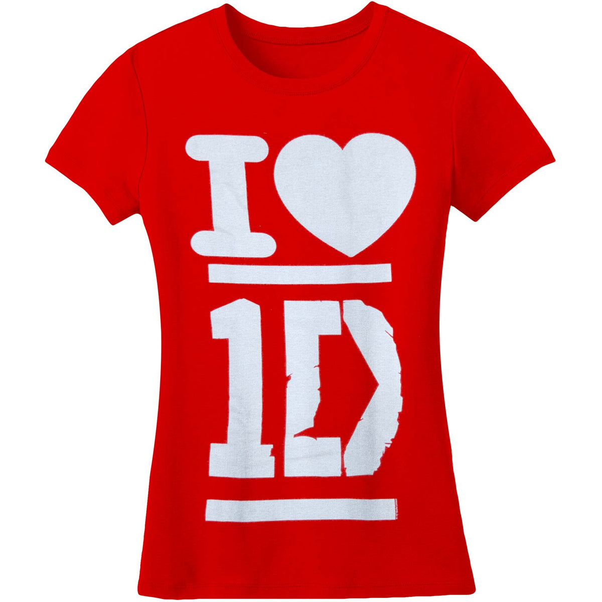 One Direction I Love Junior Top Front
