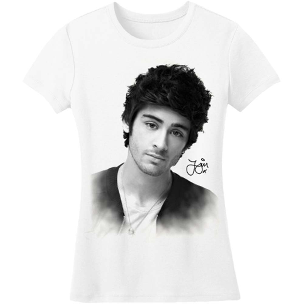 One Direction Zayn Solo B & W Junior Top Front