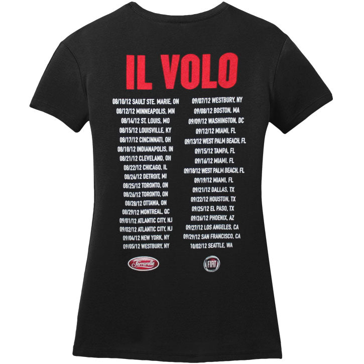 Il Volo Sketch 2012 Tour Soft Junior Top Back