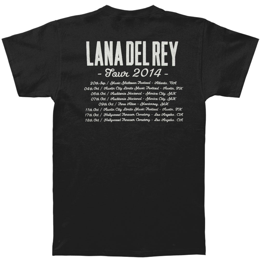 Lana Del Rey Ultraviolence Slim Fit T-shirt Back