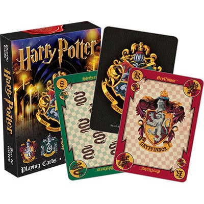 Harry Potter Crests Playing Cards Front