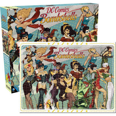 DC Comics Bombshells Puzzle Front