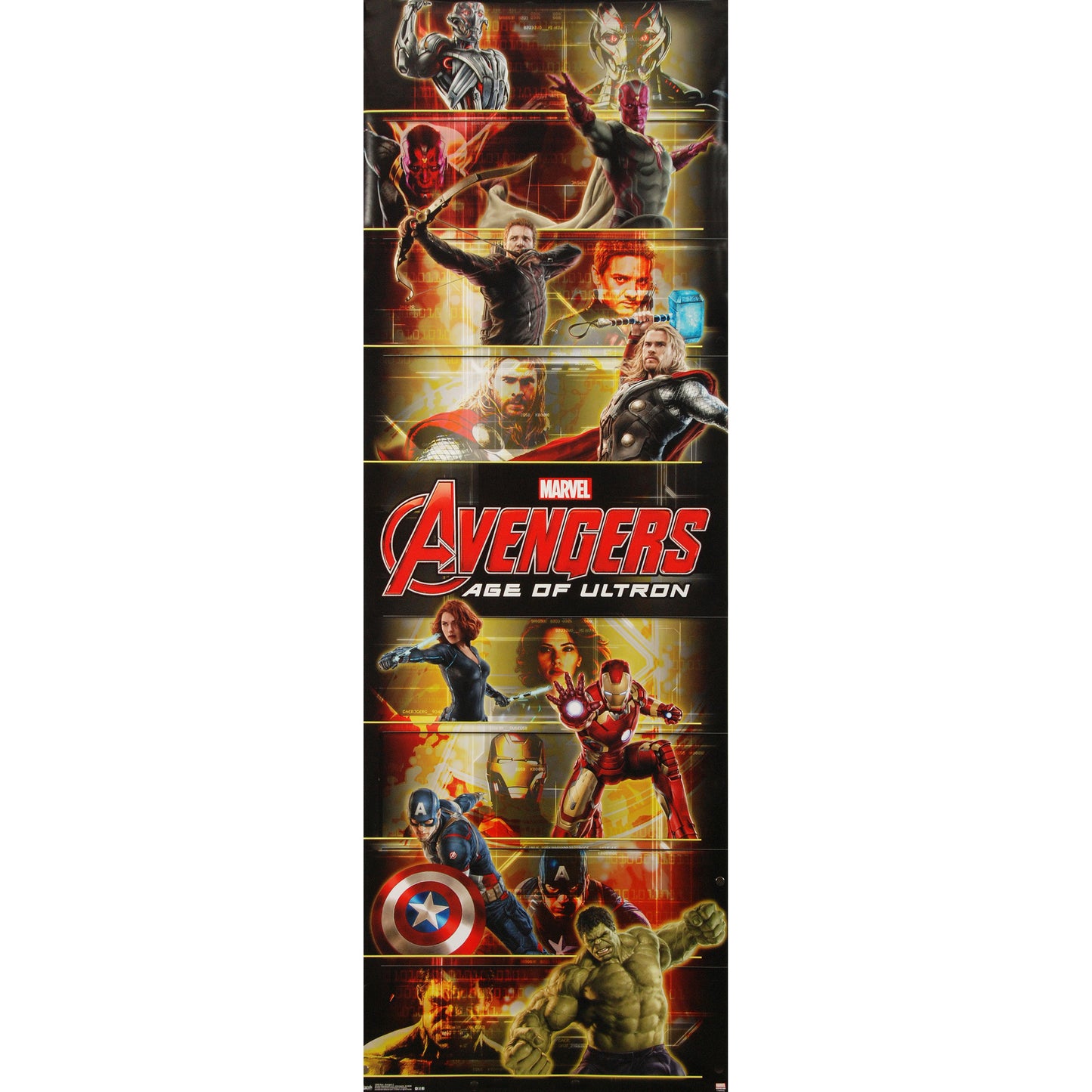 Avengers Collage Door Poster