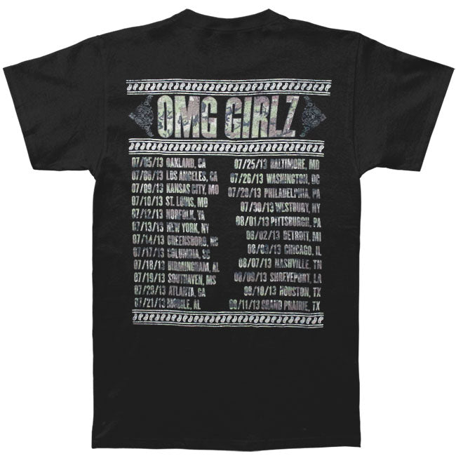 OMG Girlz Miss Guided 2013 Tour Slim Fit T-shirt Back