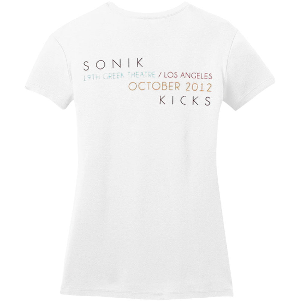 Paul Weller Sonik Kicks 2012 Tour Soft Junior Top Back