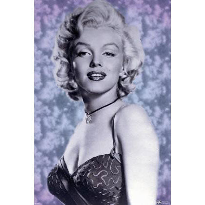Marilyn Monroe Lavender Domestic Poster