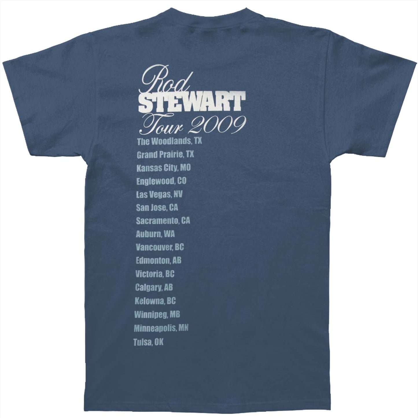 Rod Stewart 09 Tour T-shirt