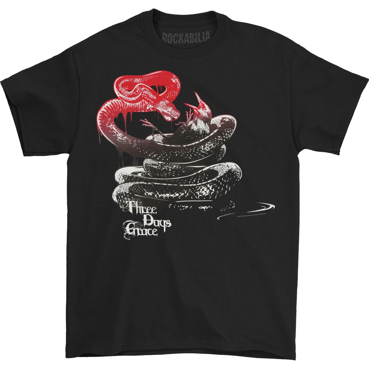 Three Days Grace The End T-shirt Front
