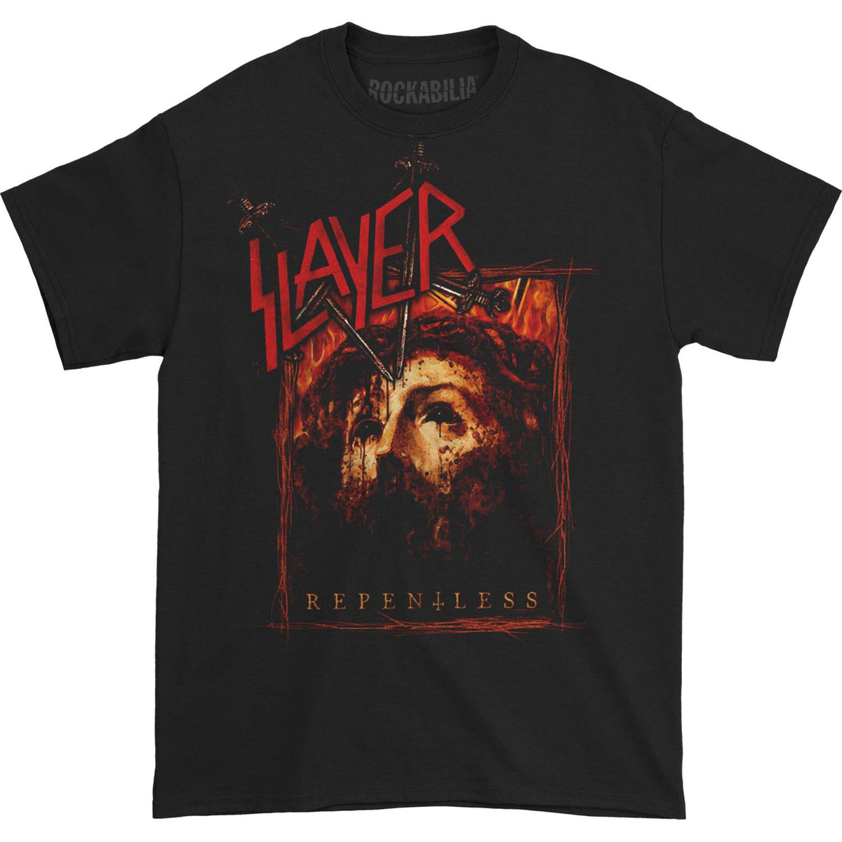 Slayer Repentless Rectangle T-shirt Front