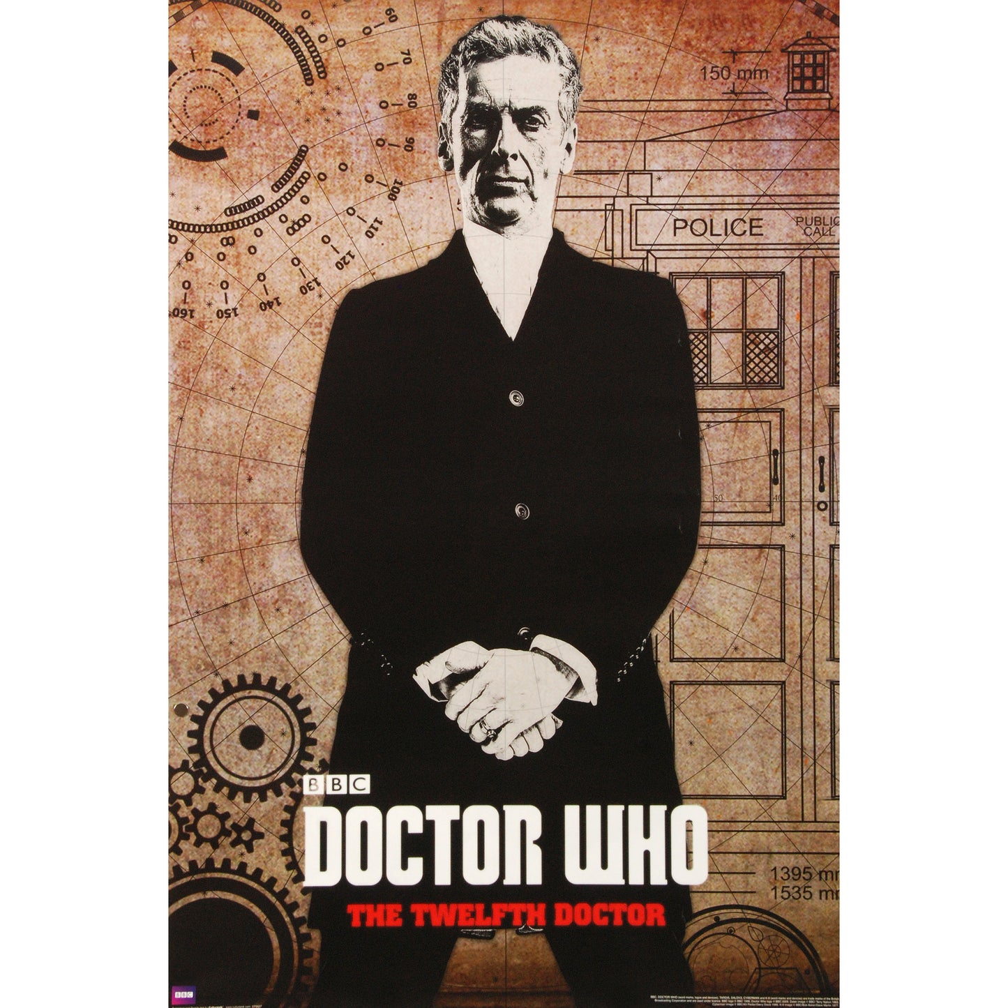 Doctor Who Peter Capaldi Domestic Poster