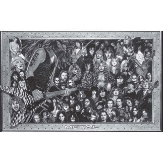 Tom Masse Metal Collage Domestic Poster