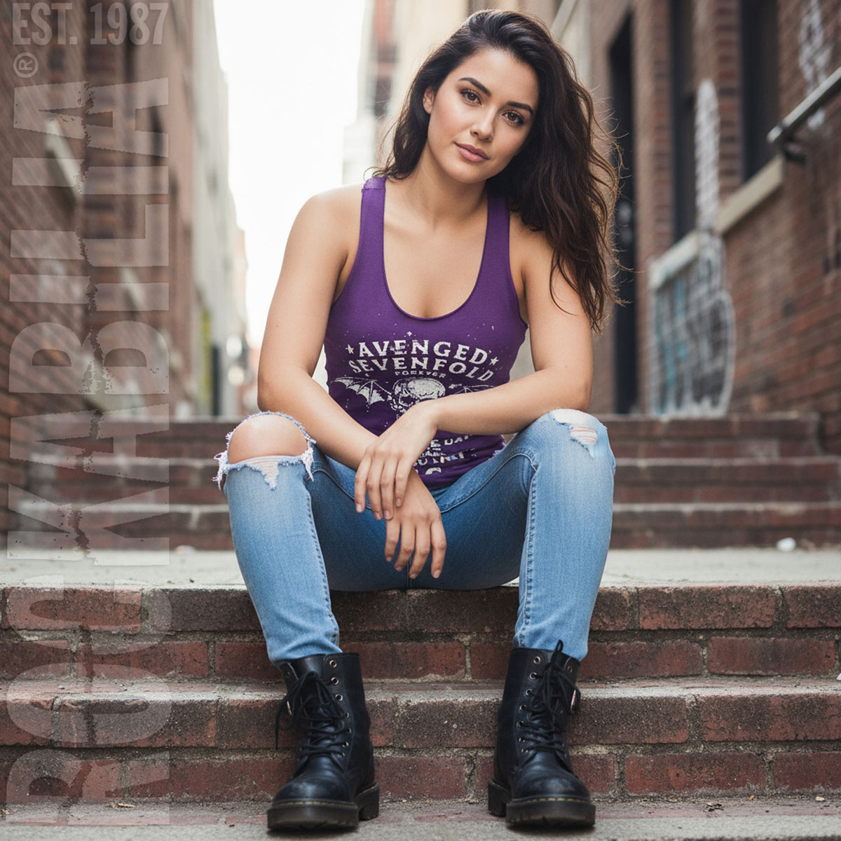 Avenged Sevenfold Forever Womens Tank Alt 2