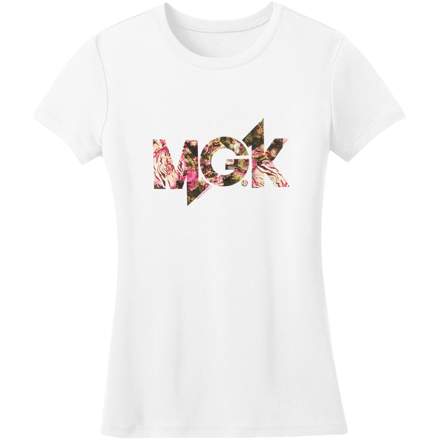 Machine Gun Kelly (Music) Floral Soft Junior Top Front
