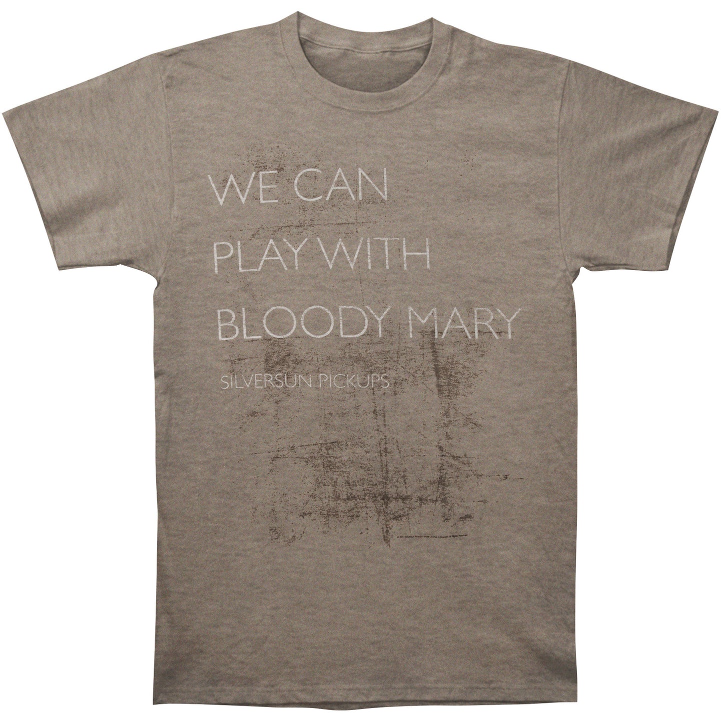 Silversun Pickups Bloody Mary Slim Fit T-shirt Front