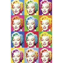 Marilyn Monroe Visions Domestic Poster