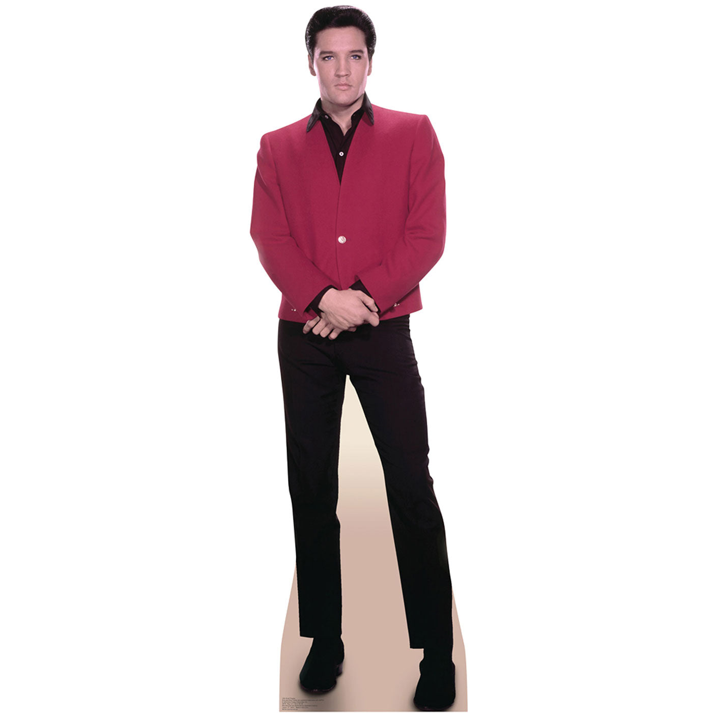 Elvis Presley Red Jacket Standup Front