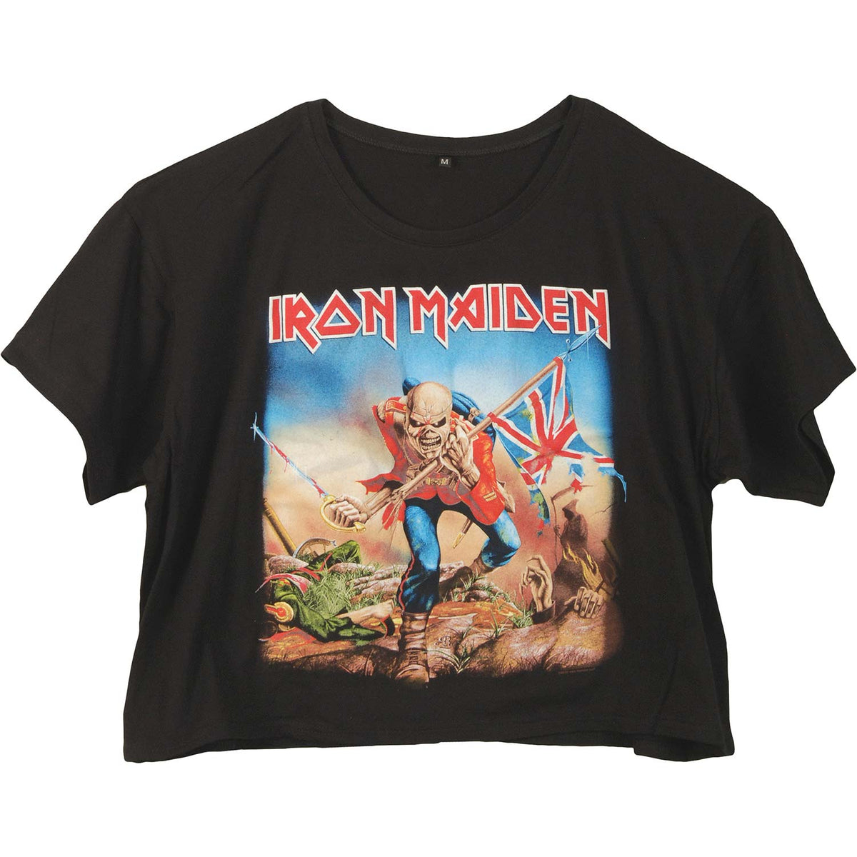 Iron Maiden Trooper Girls Jr Fashion Top Front