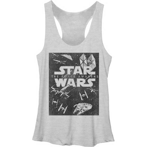 Star Wars Space Battle Womens Tank