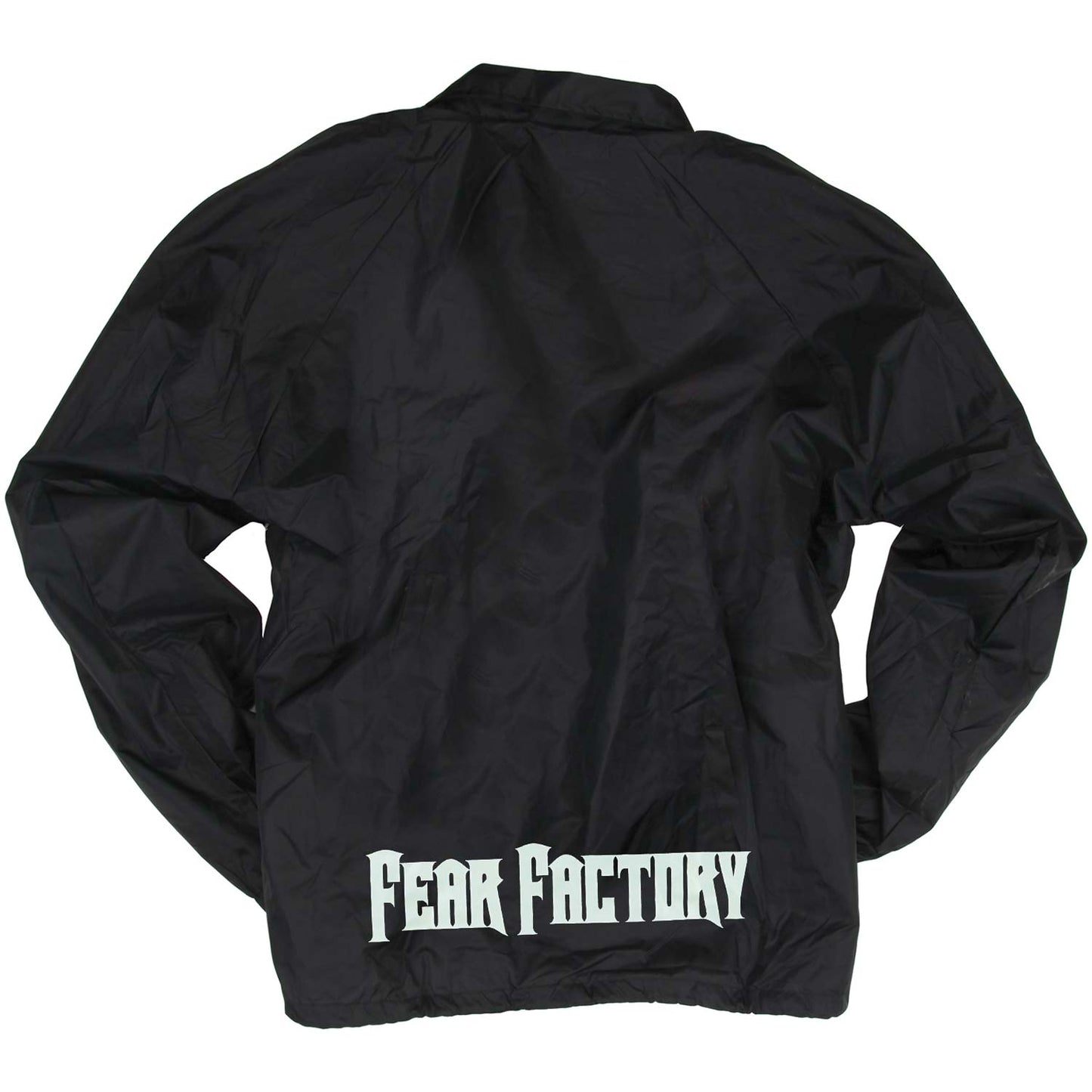 Fear Factory Established 1990 Logo Windbreaker Back