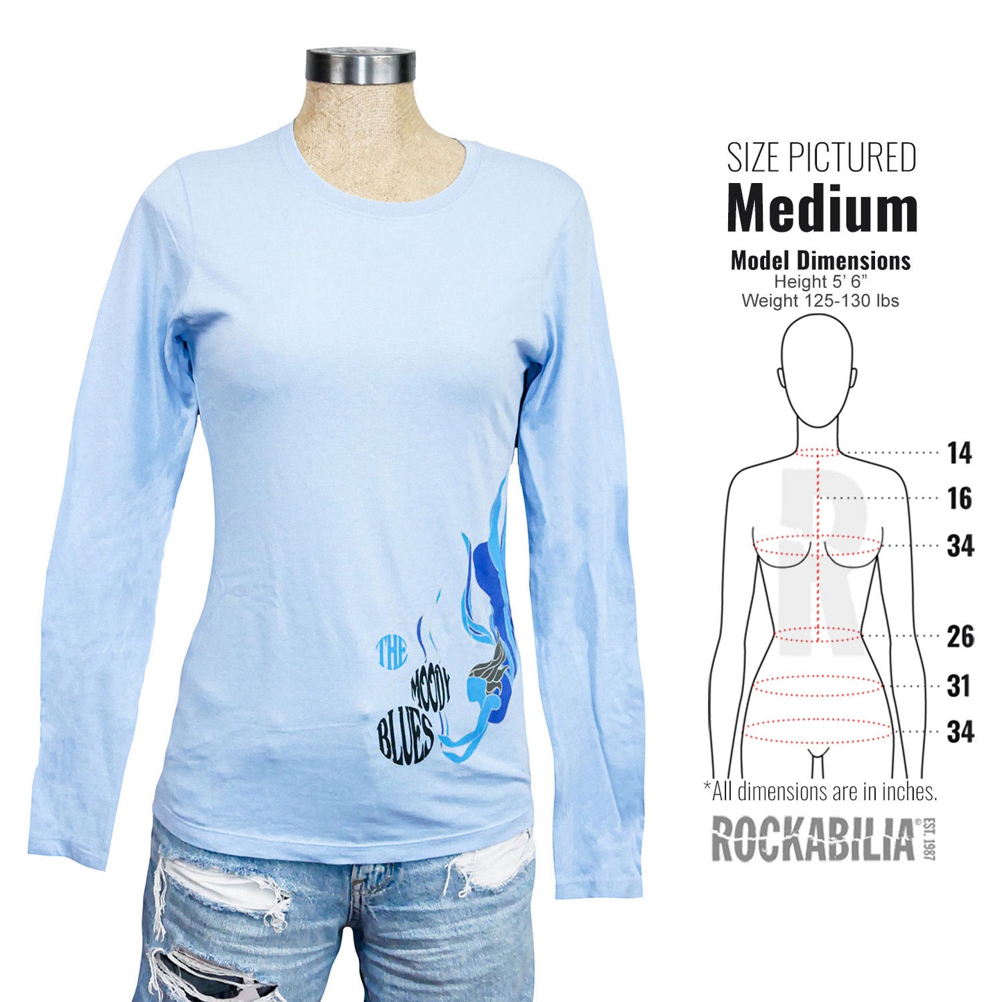Moody Blues Fairy Junior Top Alt 3