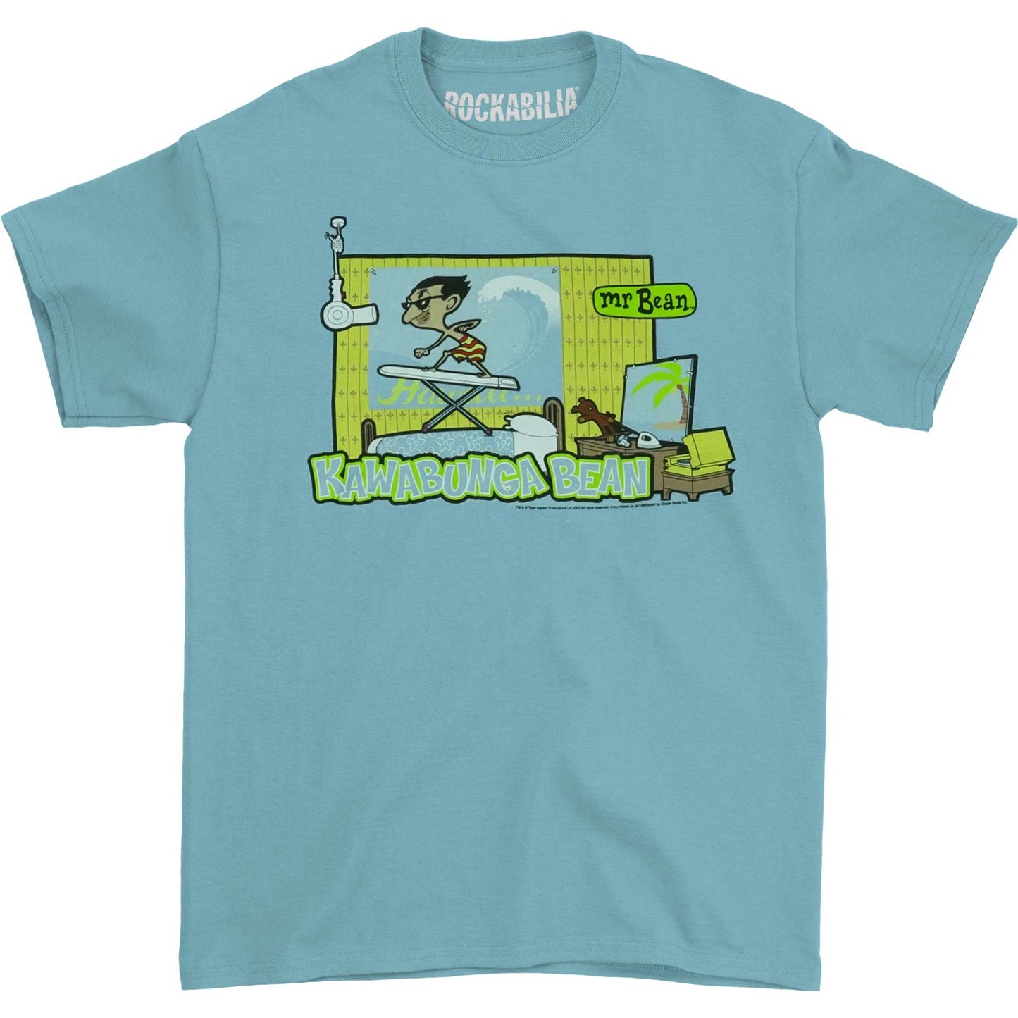 Mr. Bean Kawabunga Bean T-shirt Front