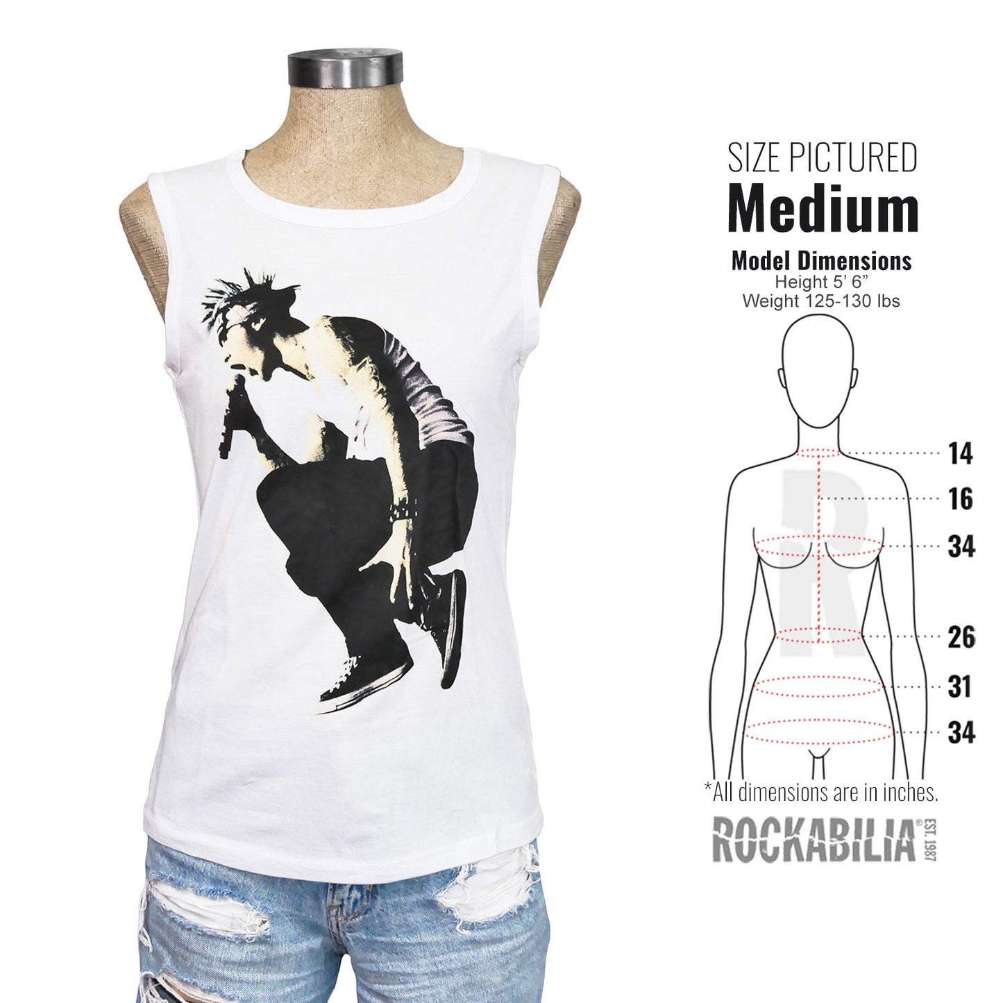 Machine Gun Kelly (Music) Rager Womens Tank Alt 3