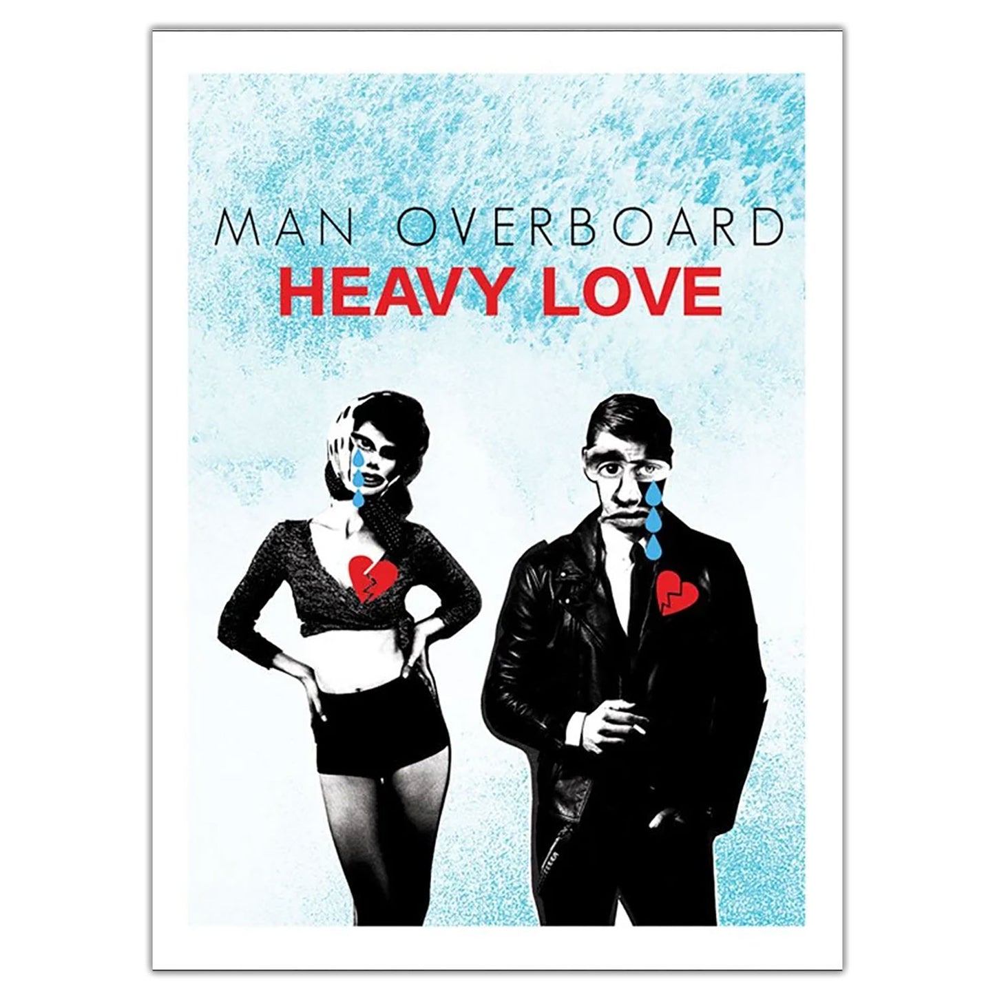 Man Overboard Heavy Love Concert Promo Poster Front