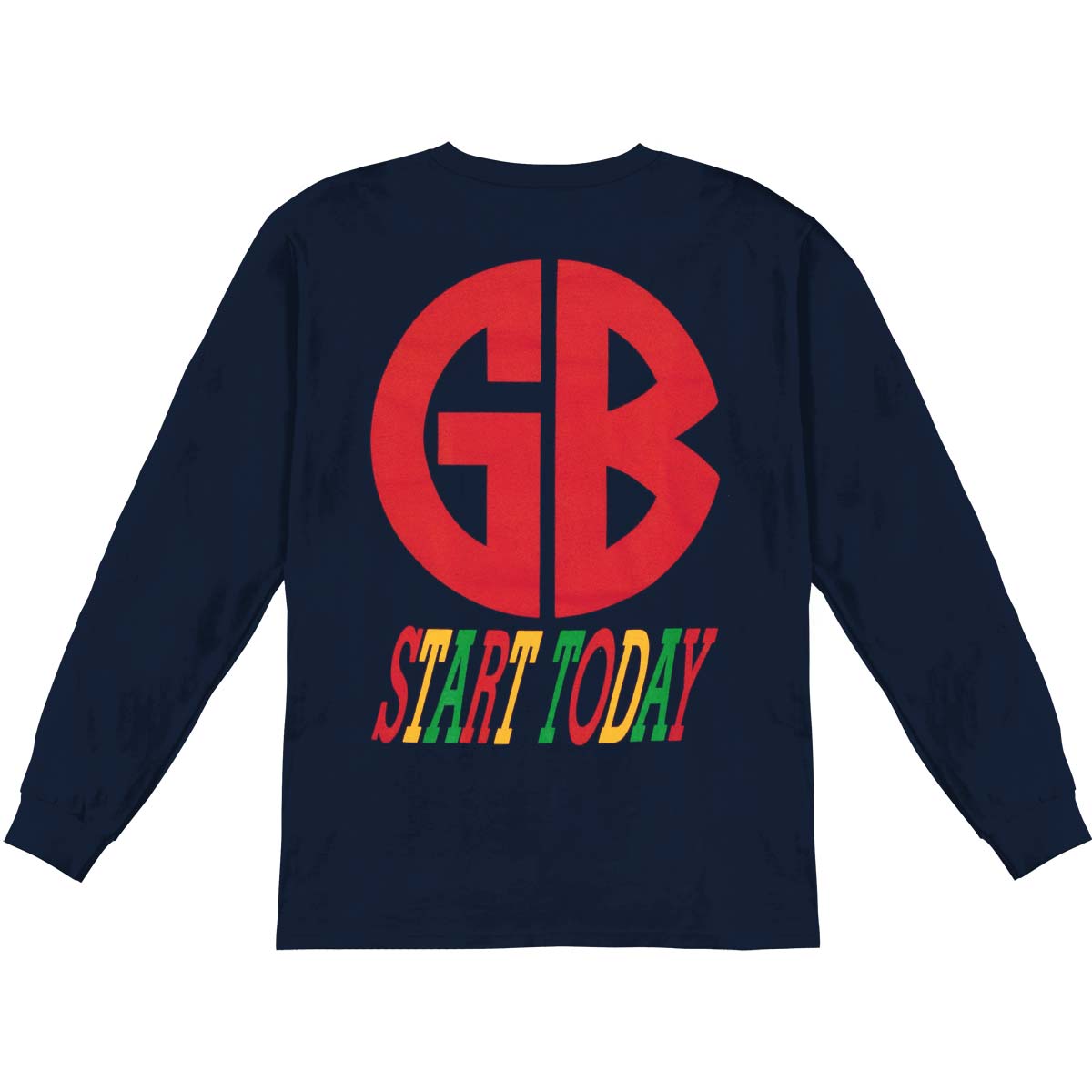Gorilla Biscuits Start Today Long Sleeve Back