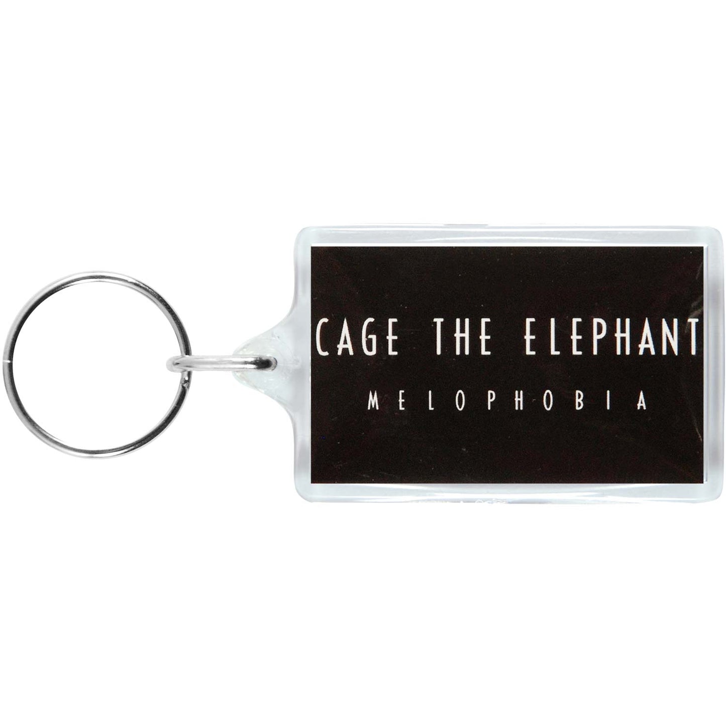 Cage The Elephant Melophobia Plastic Key Chain Back