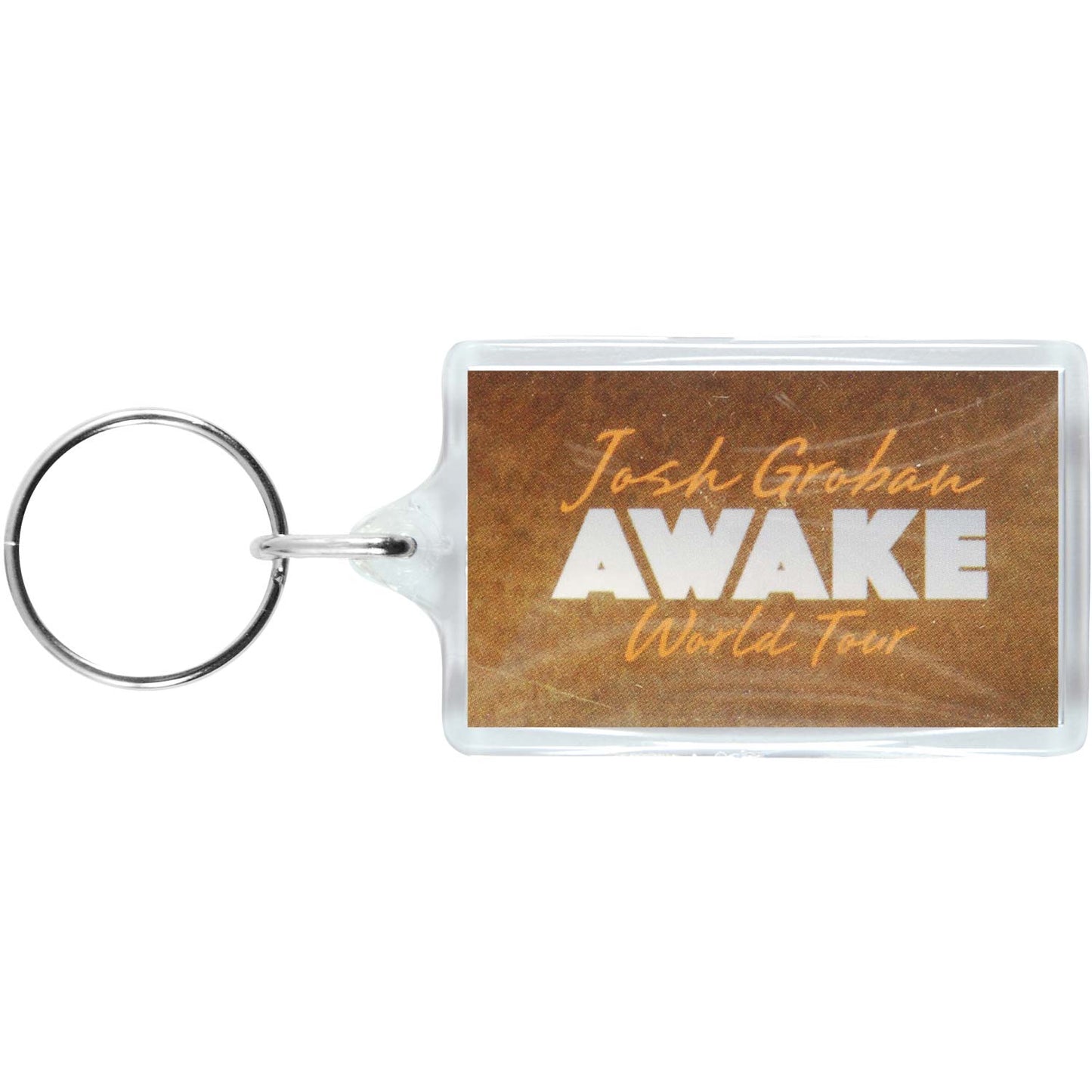 Josh Groban Awake Plastic Key Chain Back