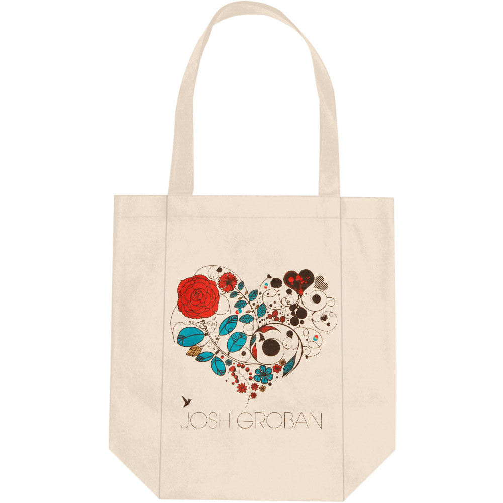 Josh Groban Floral Heart Wallets & Handbags Front