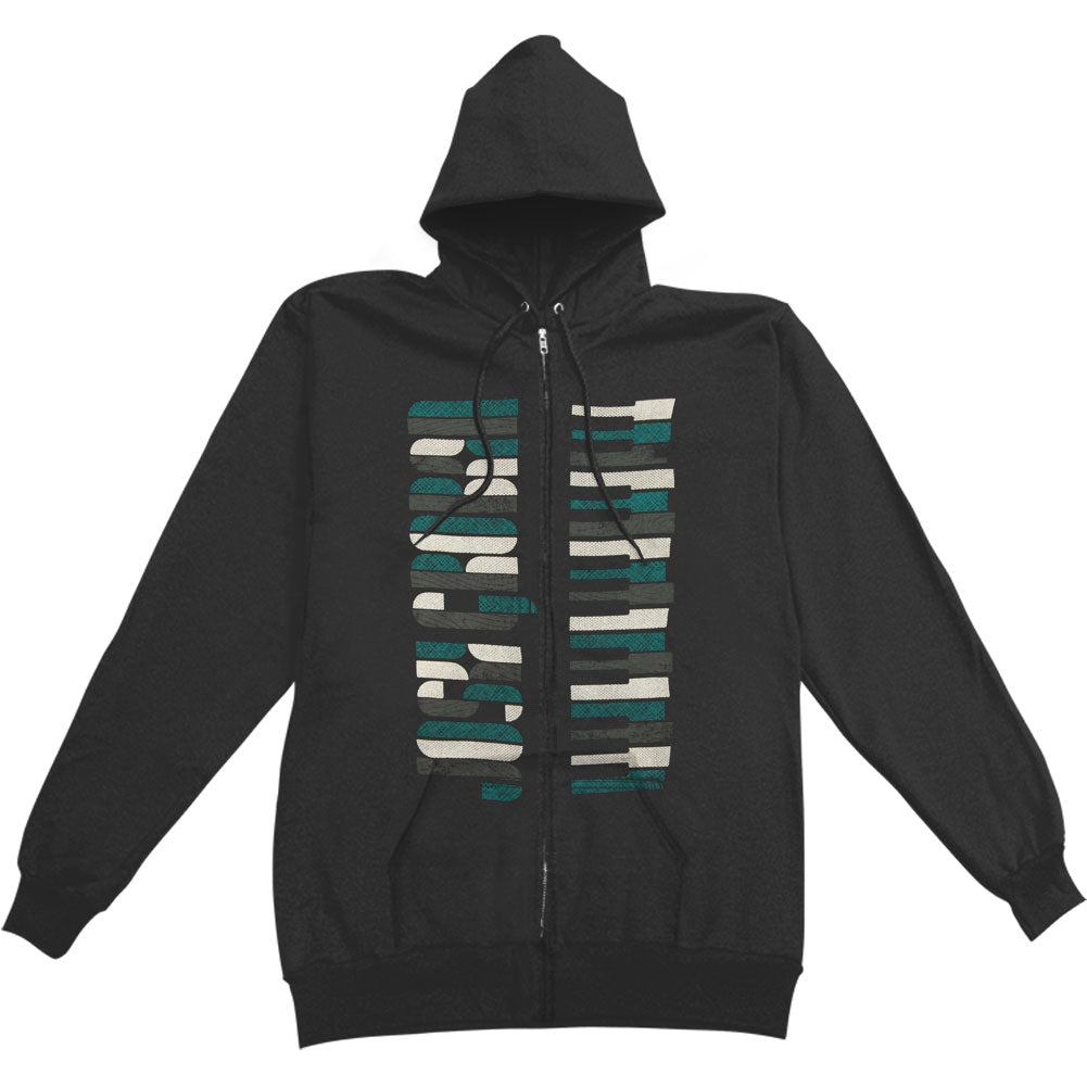 Josh Groban Keys Zippered Hooded Sweatshirt Front