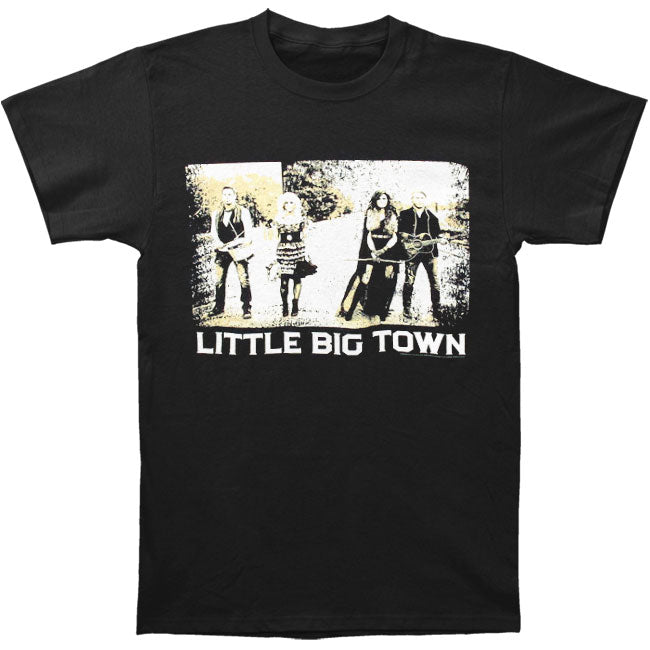Little Big Town Photo Square Slim Fit T-shirt Front