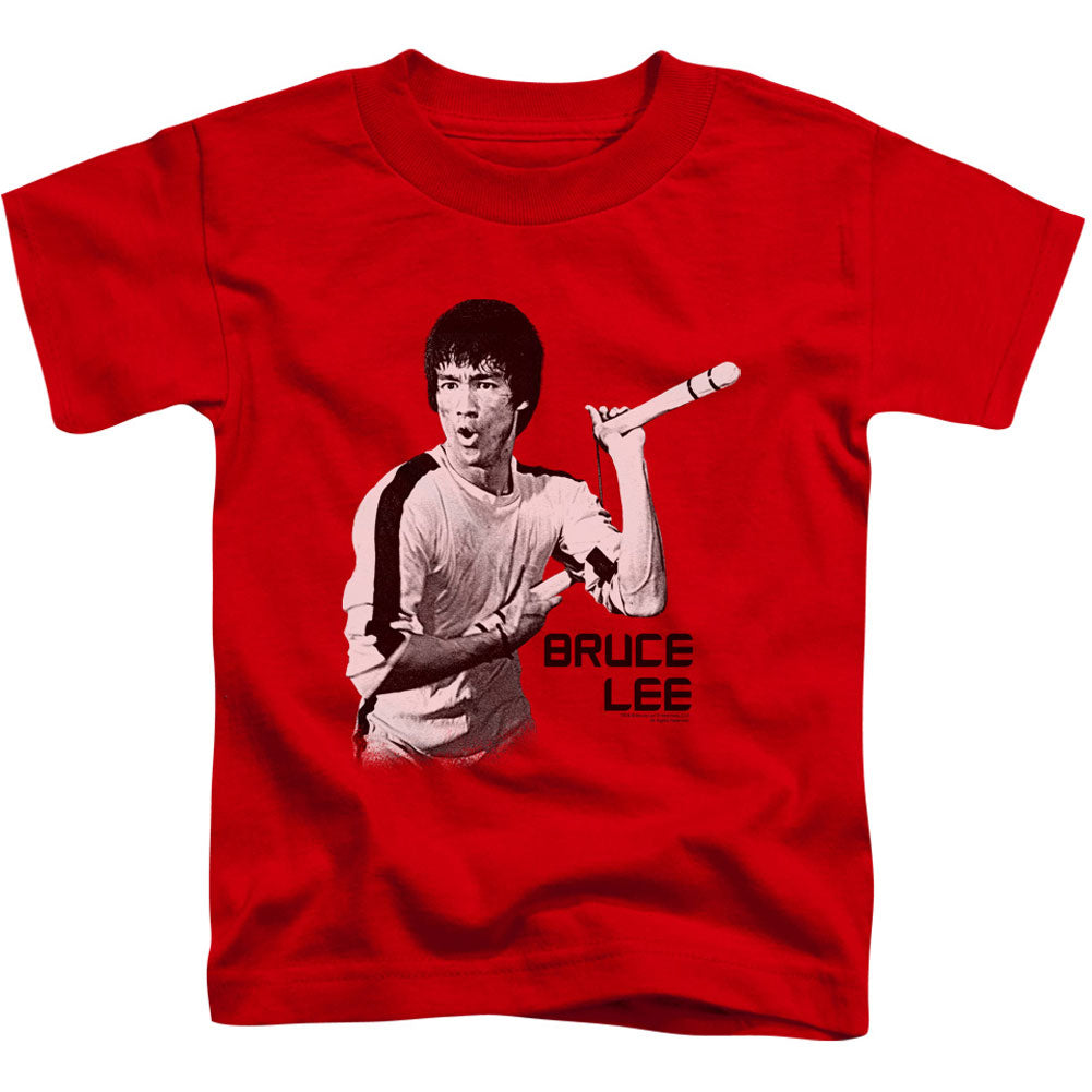Bruce Lee Nunchucks Childrens T-shirt Front