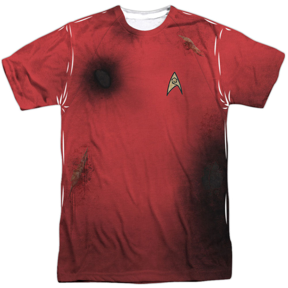 Star Trek Tos Dead Red Sublimation T-shirt
