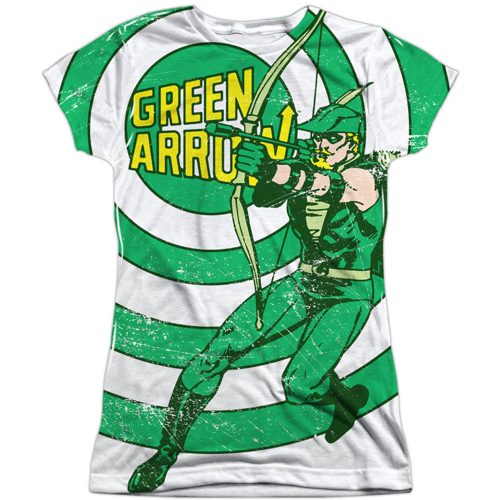 DC Comics Bullseye Sublimation Junior Top Front