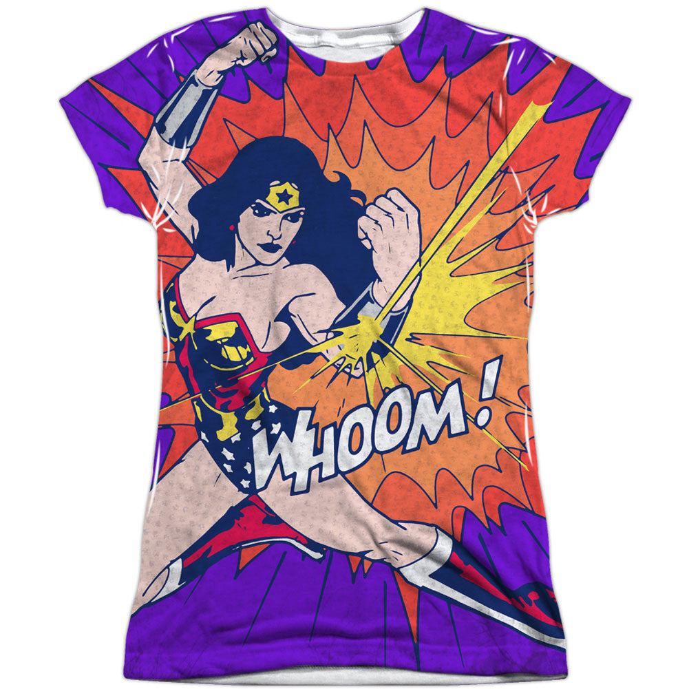 DC Comics Wondrful Blast Sublimation Junior Top Front