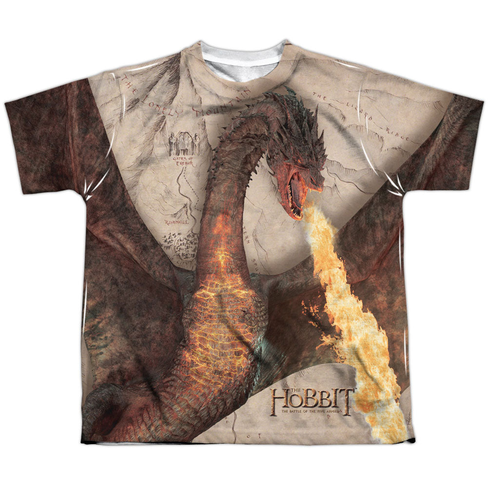 Hobbit Smaug Attack Sublimation T-shirt