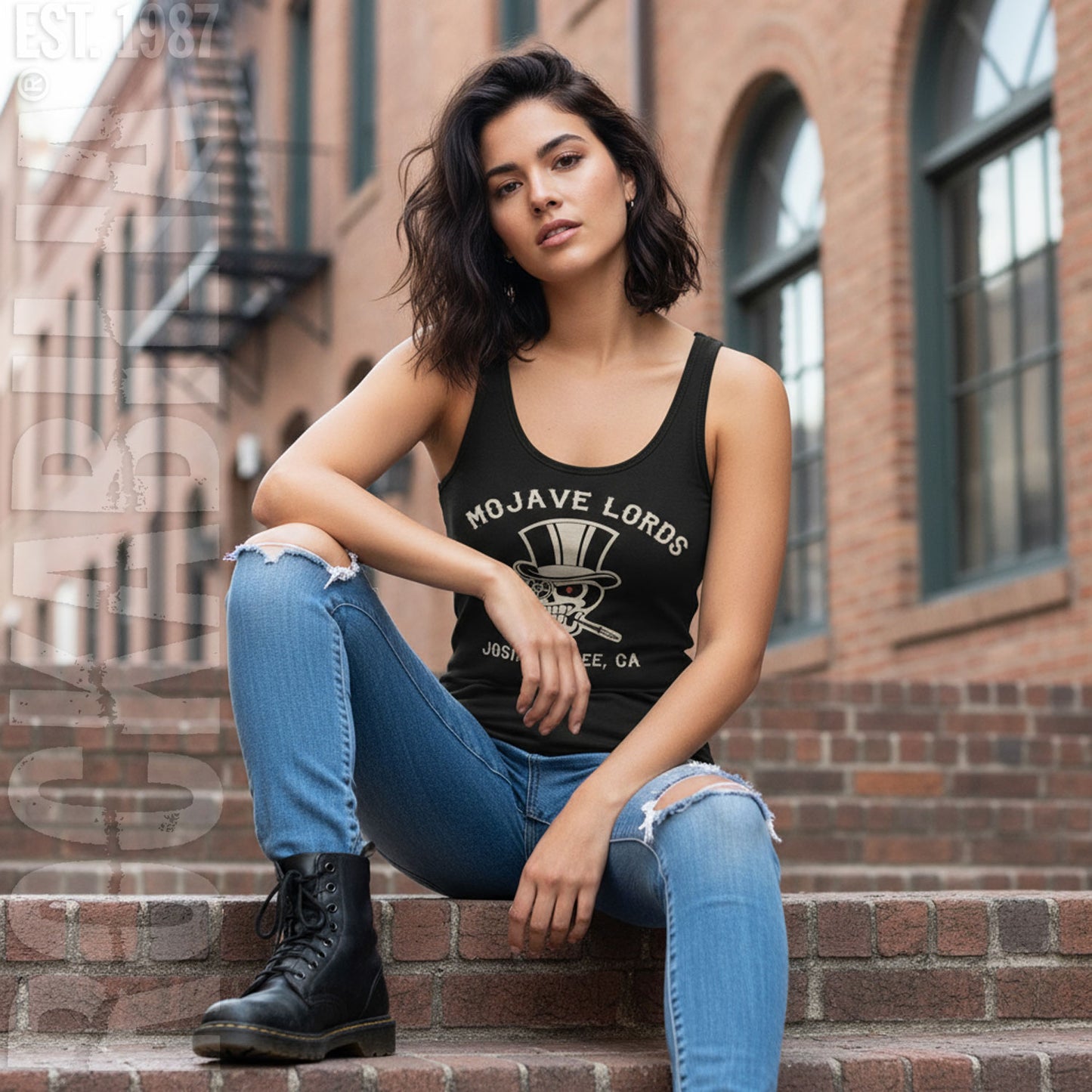 Mojave Lords Logo Womens Tank Alt 2